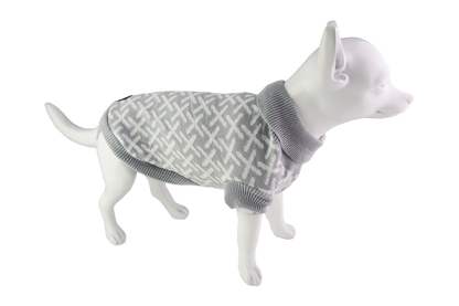Dan & Sam – Dog Jumper – Grey Kisses