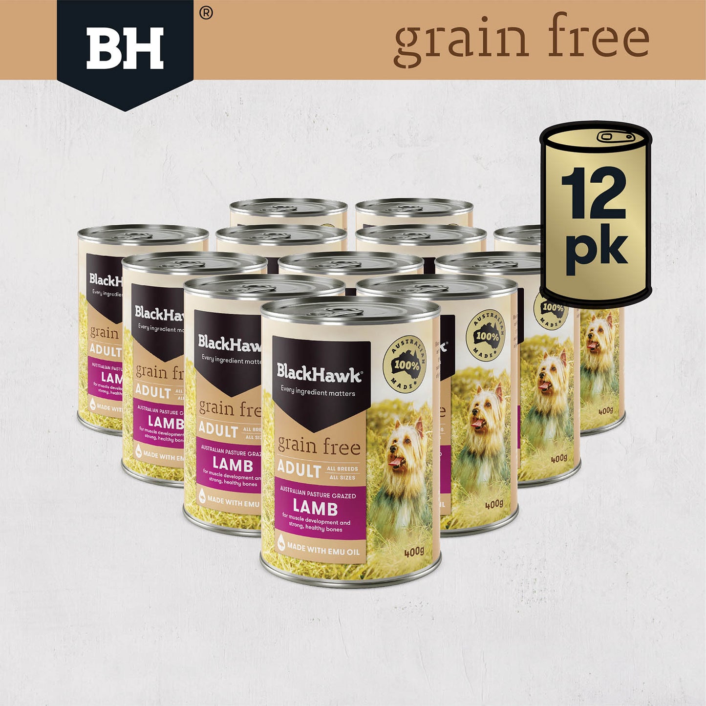 Black Hawk - Adult Dog Wet Food Grain Free