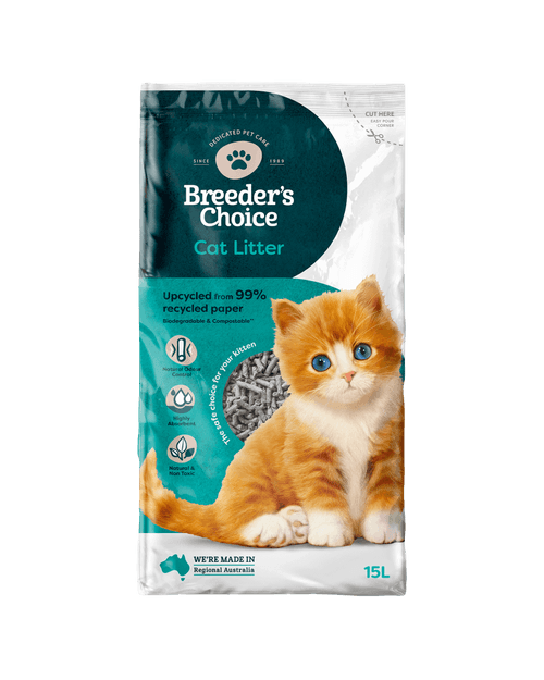 Fibrecycle – Breeders Choice – Cat Litter