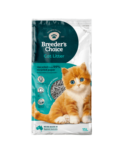 Fibrecycle – Breeders Choice – Cat Litter