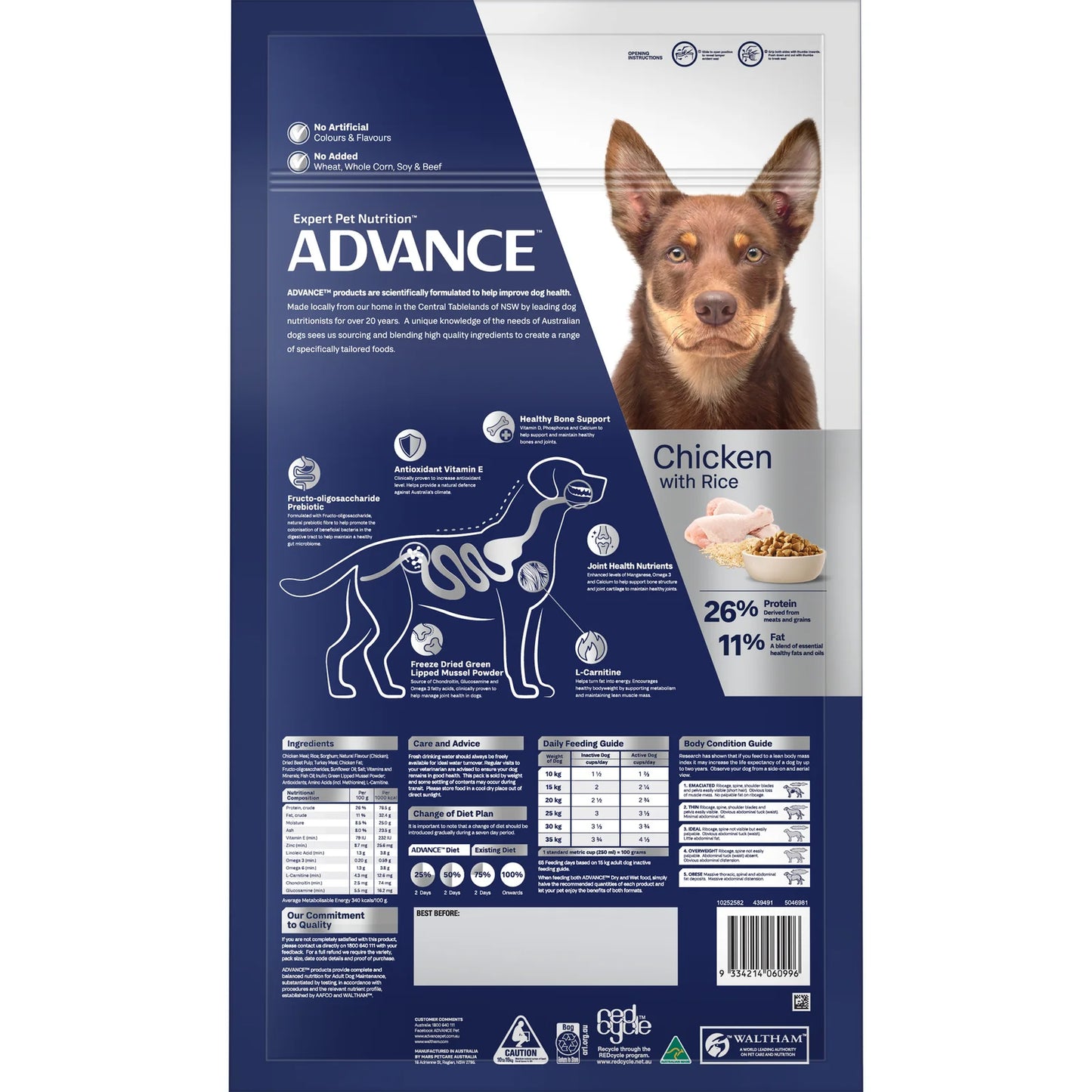 Advance - Adult Dog Medium Breed Mobility 13kg