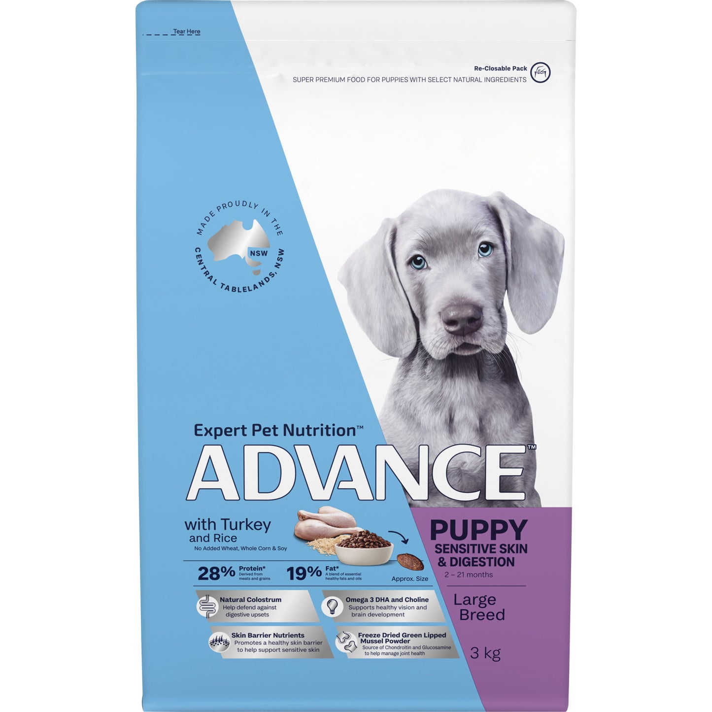 Advance - Puppy Large Breed Sensitive Skin and Digestion