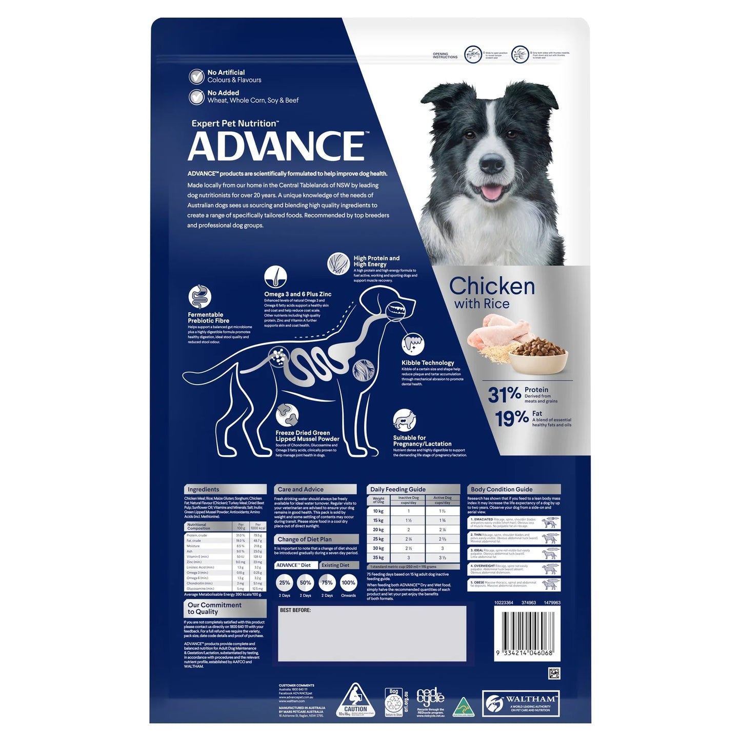 Advance - Adult Dog All Breed Active 13kg