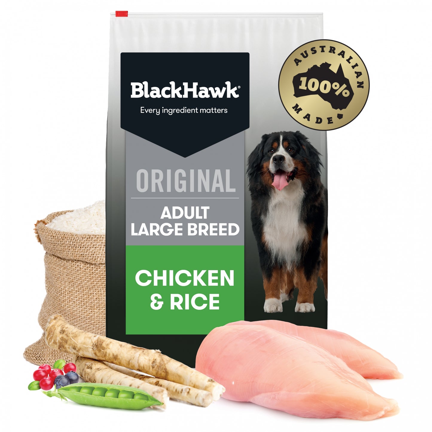 Black Hawk - Adult Dog Large Breed Chicken 20kg