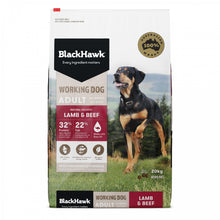 Black Hawk - Working Dog Lamb and Beef 20kg