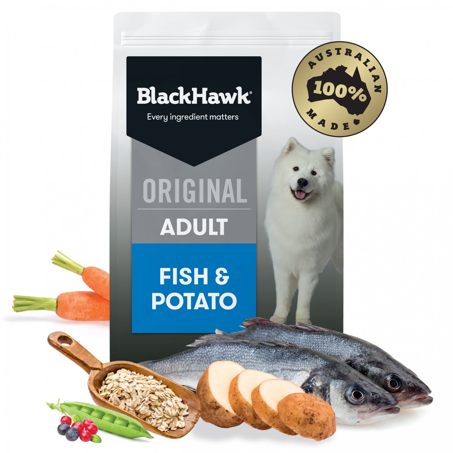 Black Hawk - Adult Dog Fish and Potato