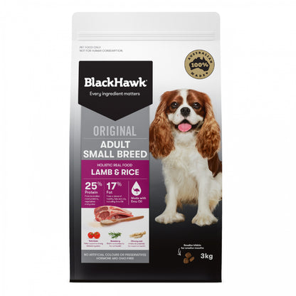 Black Hawk - Adult Dog Small Breed Lamb and Rice