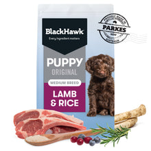 Black Hawk - Puppy Medium Breed Lamb and Rice