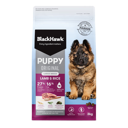 Black Hawk - Puppy Large Breed Lamb and Rice
