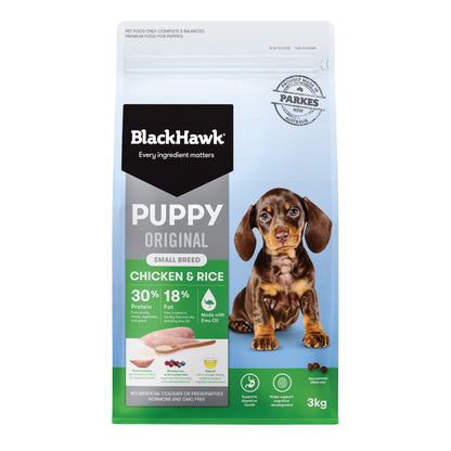 Black Hawk - Puppy Small Breed Chicken and Rice