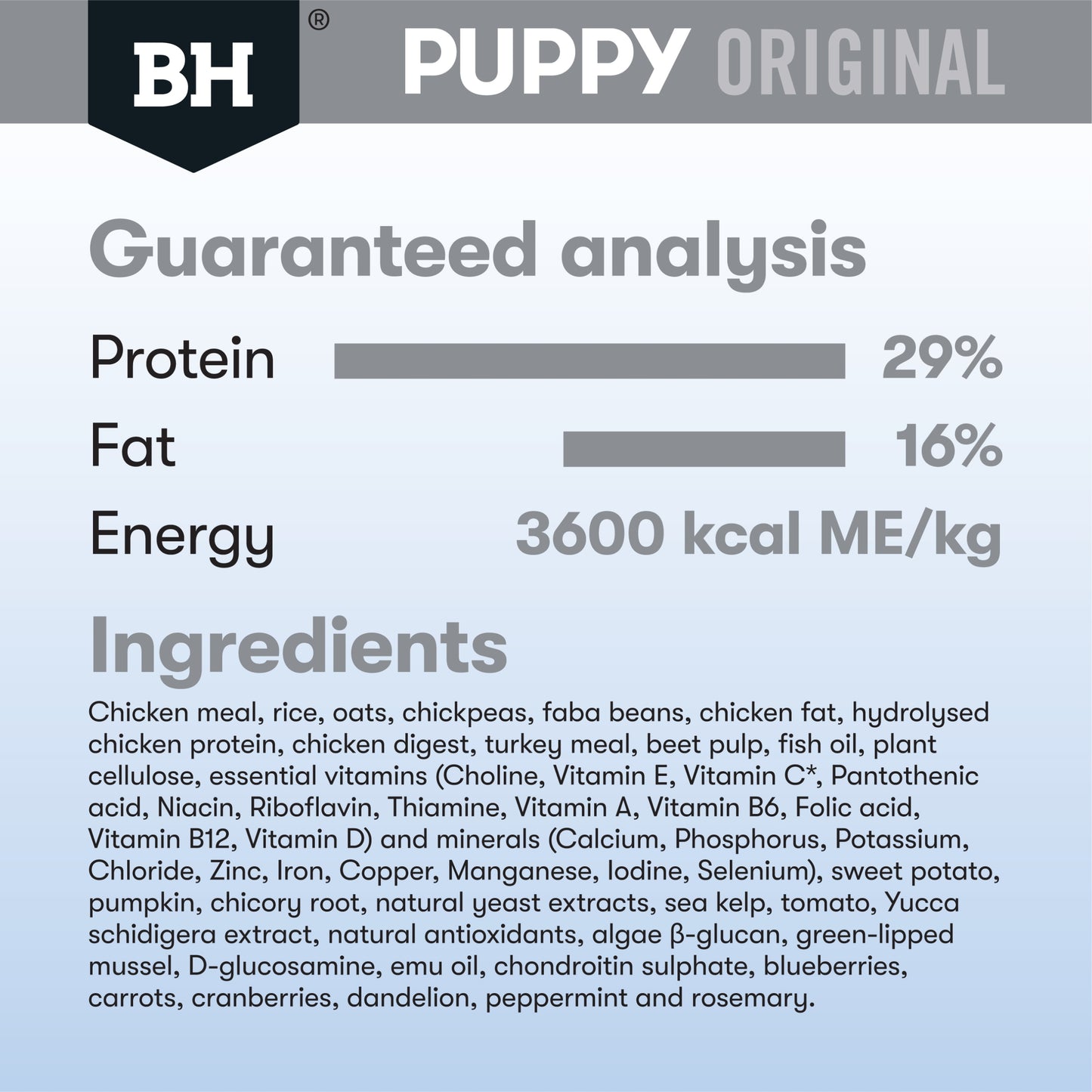 Black Hawk - Puppy Large Breed Chicken and Rice