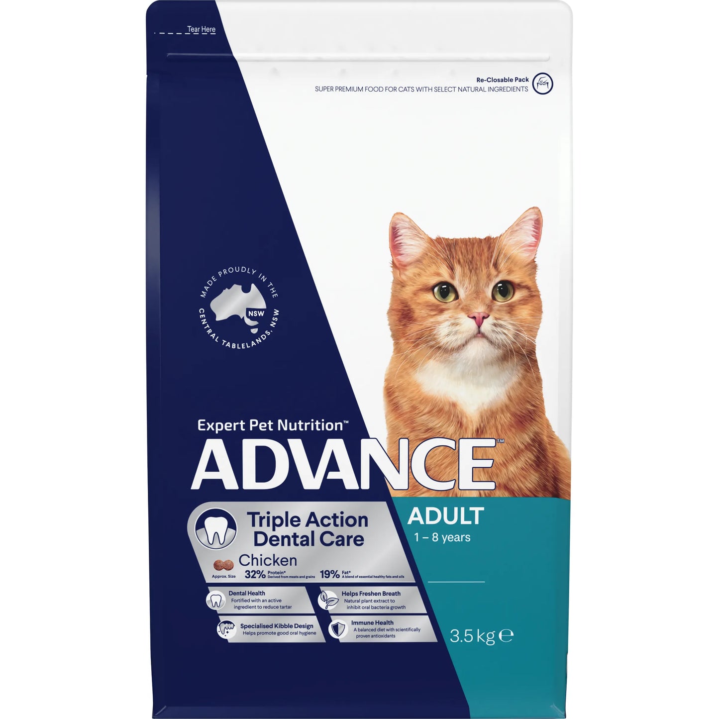 Advance - Adult Cat Triple Action Dental