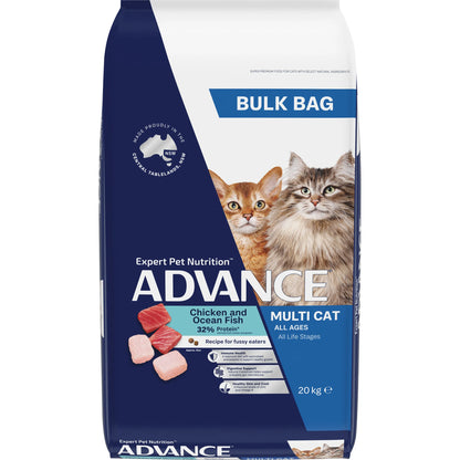 Advance - Adult Multi Cat Chicken and Ocean Fish