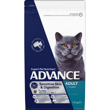 Advance - Adult Cat Sensitive Skin and Digestion 1.5kg