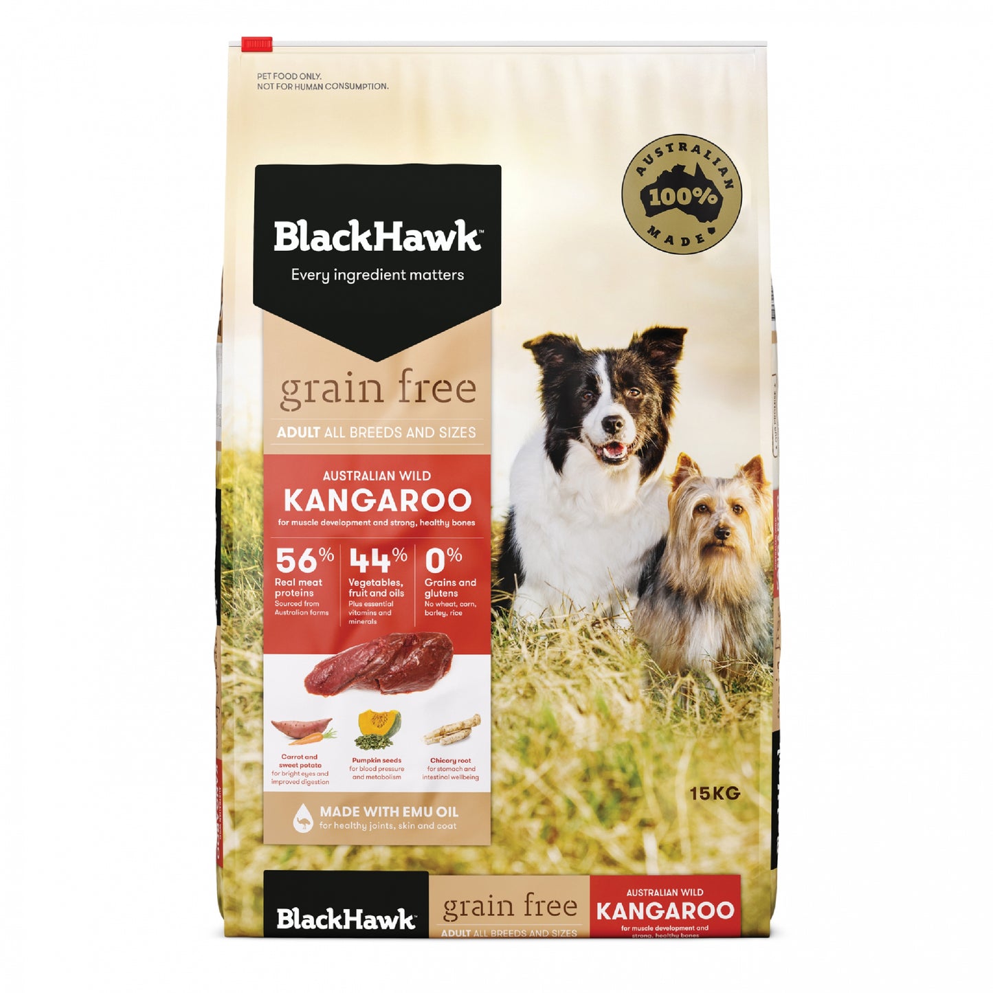 Black Hawk - Adult Dog Grain Free Kangaroo