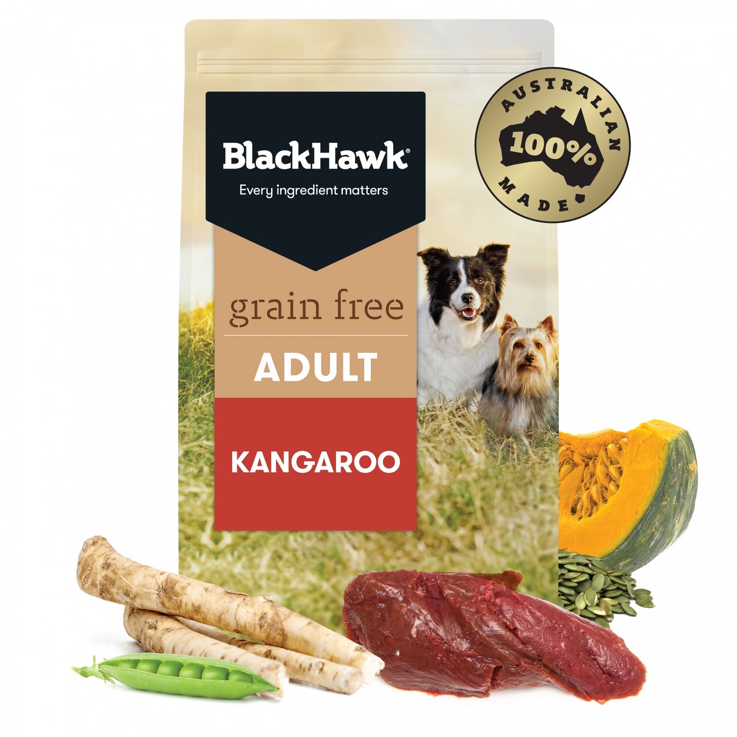 Black Hawk - Adult Dog Grain Free Kangaroo
