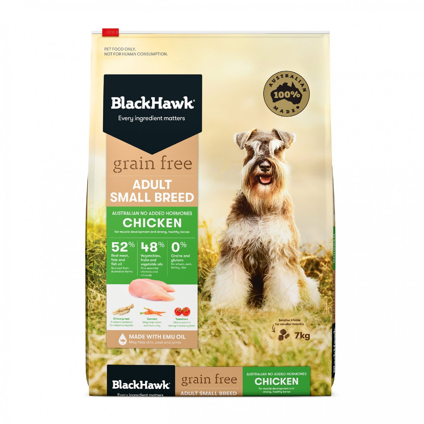 Black Hawk - Adult Dog Small Breed Grain Free Chicken
