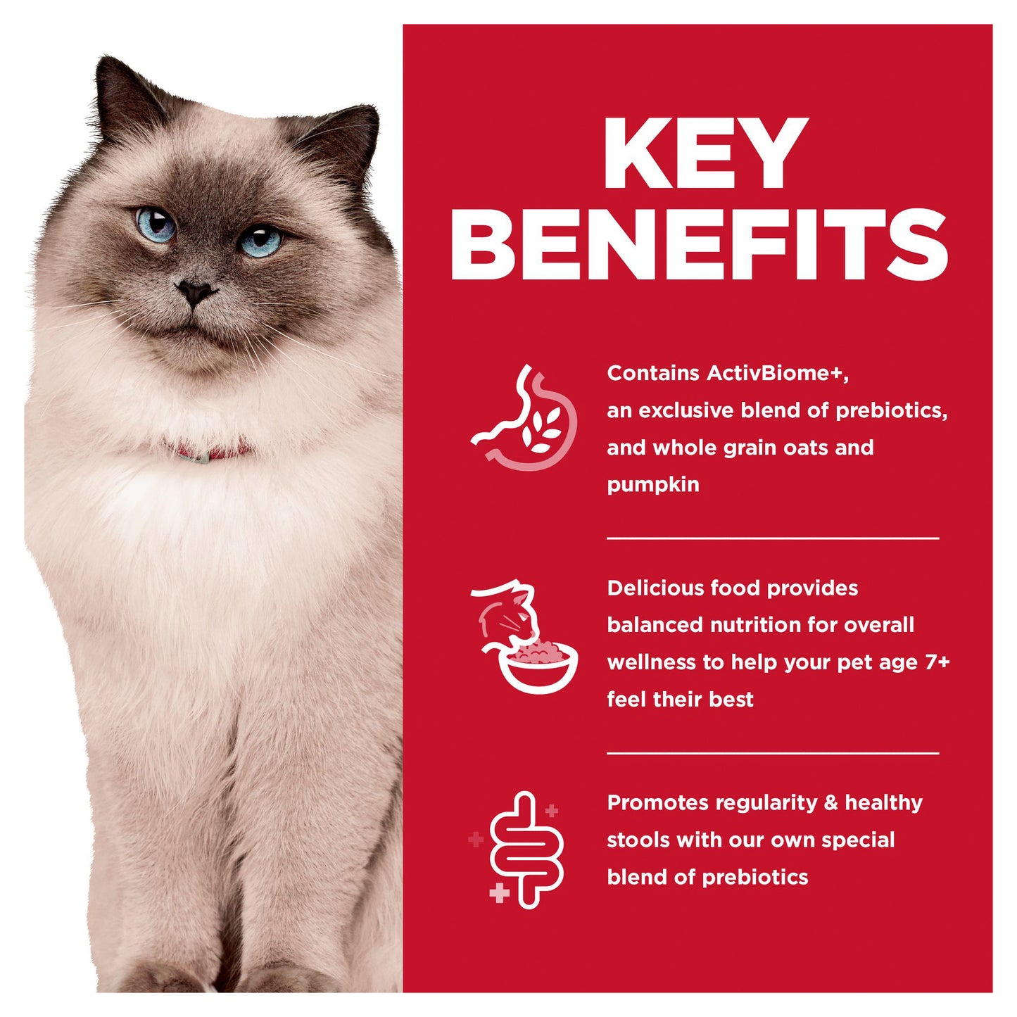 Hill's - Science Diet Adult Cat 7+ Perfect Digestion 2.72kg
