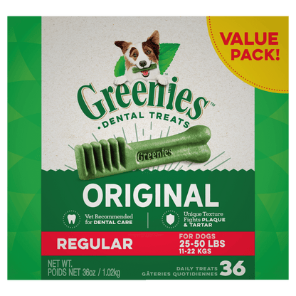 Greenies – Dental Dog Treats – Original – Value Pack
