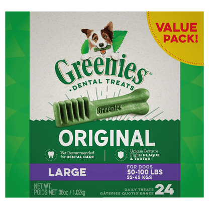 Greenies – Dental Dog Treats – Original – Value Pack