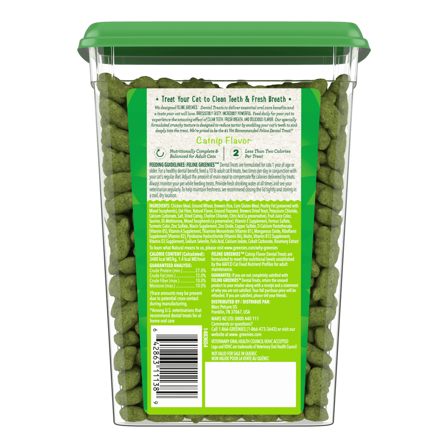 Greenies – Dental Cat Treats – Value Tub