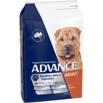 Advance - Adult Dog All Breed Sensitive Skin and Digestion 13kg