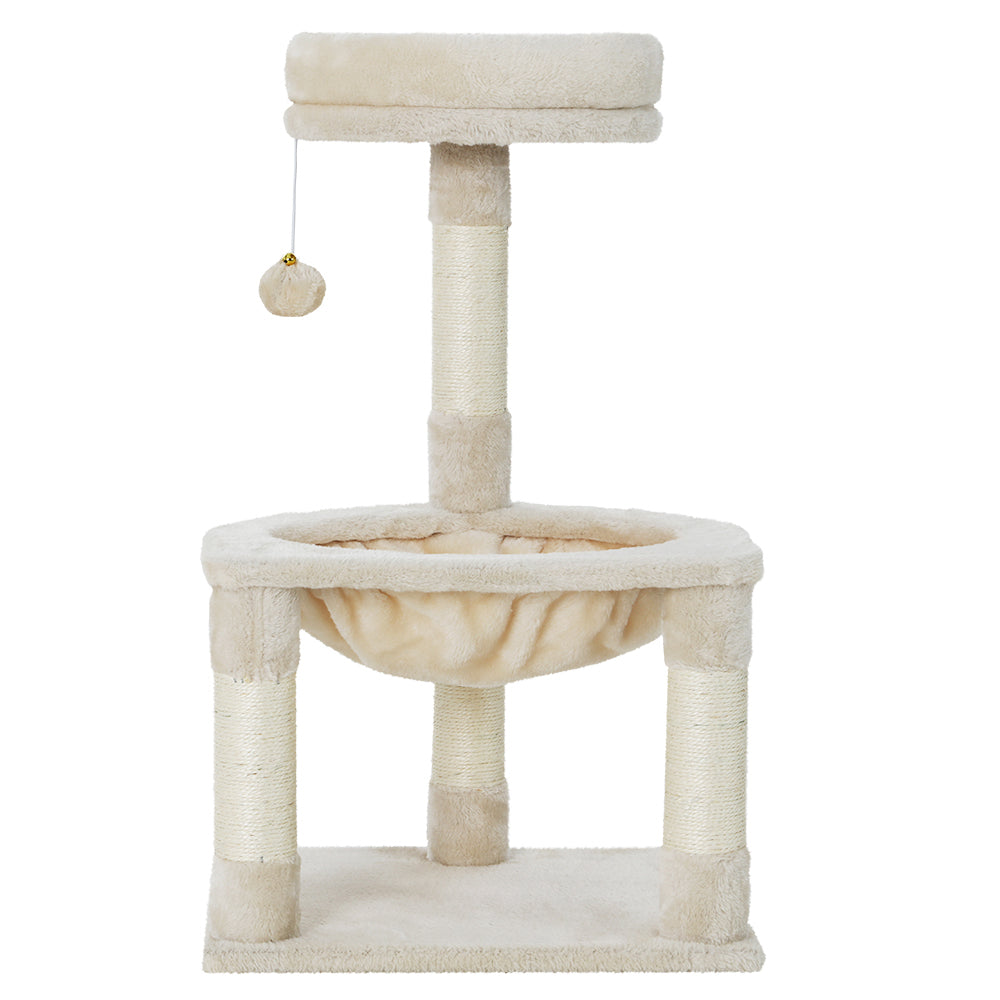 i.Pet - Cat Tree 69cm Scratching Post Tower Scratcher Wood Condo Toys House Bed