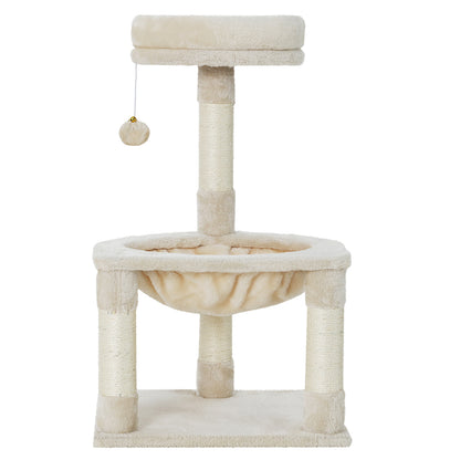 i.Pet - Cat Tree 69cm Scratching Post Tower Scratcher Wood Condo Toys House Bed