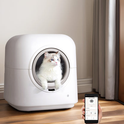 i.Pet - Automatic Cat Litter Box Smart Self-Cleaning Large Cat Litter Box Kitty Toilet App Control
