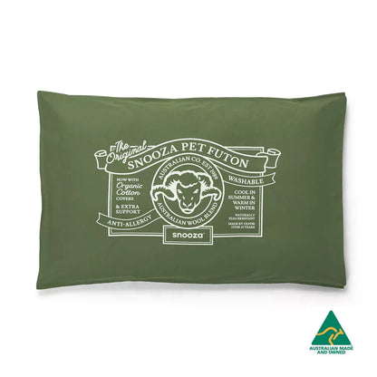 Snooza – Cotton Canvas Pet Futon – Fern