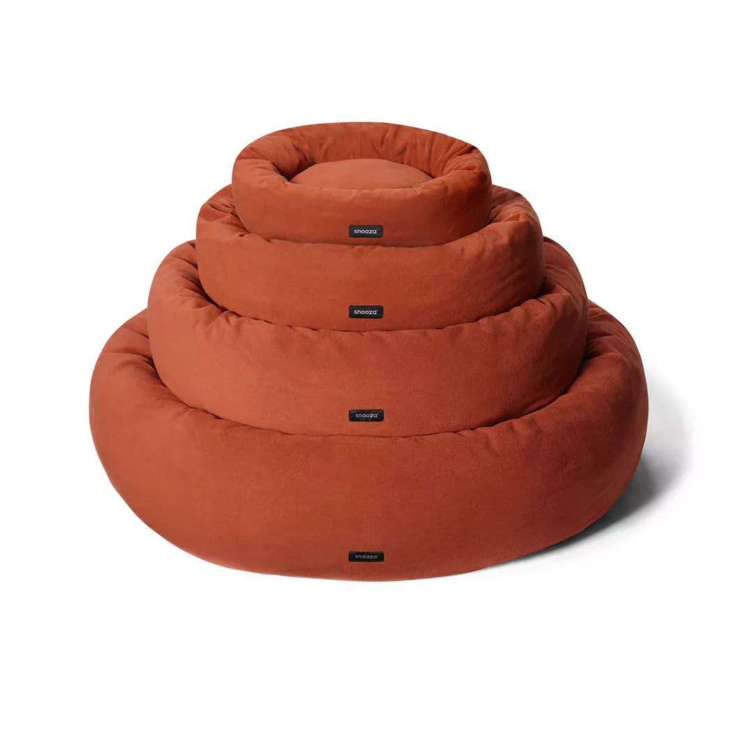 Snooza – Self-Warming Polar Fleece Cuddler – Rust - XL