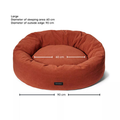 Snooza – Self-Warming Polar Fleece Cuddler – Rust - XL