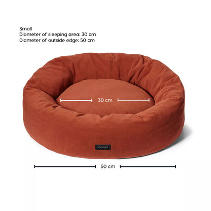 Snooza – Self-Warming Polar Fleece Cuddler – Rust - XL