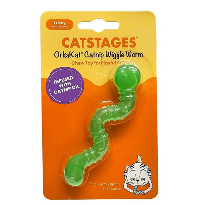 Catstages – OrkaKat Catnip Wiggle Worm