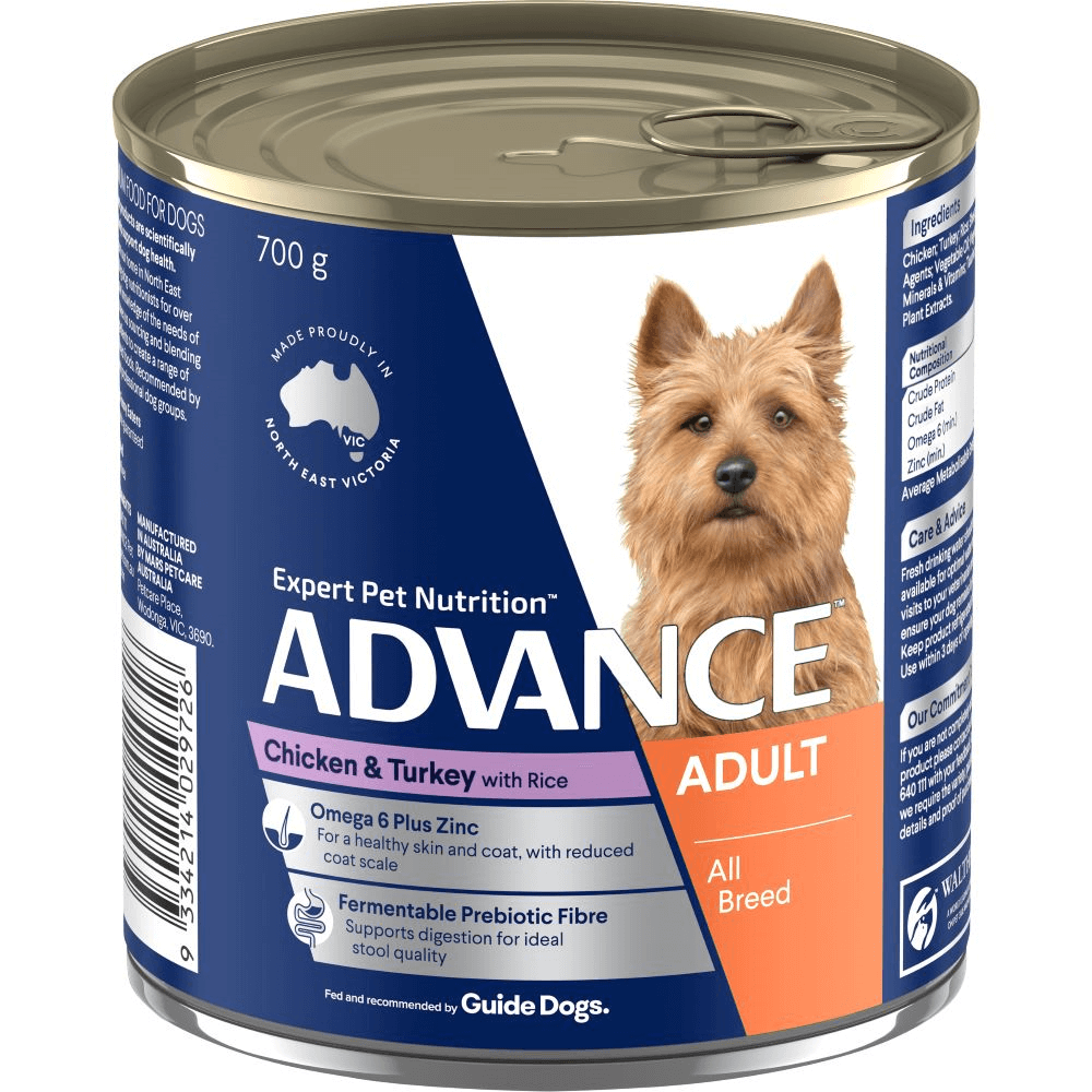 Advance - Adult Dog Wet Food Chicken and Turkey with Rice