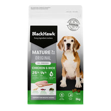 Black Hawk - Mature Dog 7+ Chicken and Rice