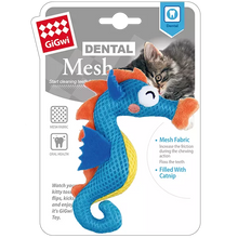 GiGwi – Dental Mesh – Catnip Seahorse