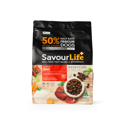SavourLife - Adult Dog Essentials Australian Beef