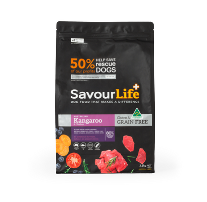 SavourLife - Adult Dog Grain Free Australian Kangaroo and Chicken