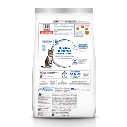 Hill's - Science Diet Adult Cat Oral Care