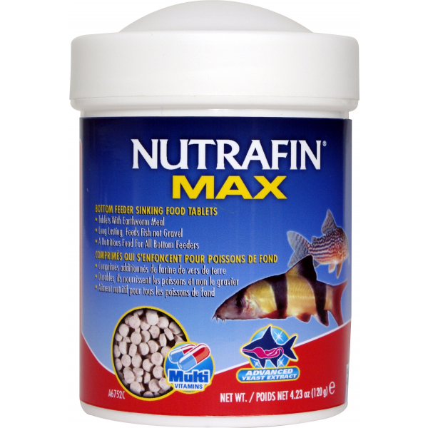 Nutrafin Max - Bottom Feeder Fish Sinking Tablets