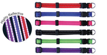 Beau Pets – Puppy – Collar – Reflective Thread – Adjustable